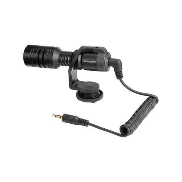 Saramonic VMIC MINI Compact Camera-Mount Shotgun Microphone for DSLR Cameras and Smartphones
