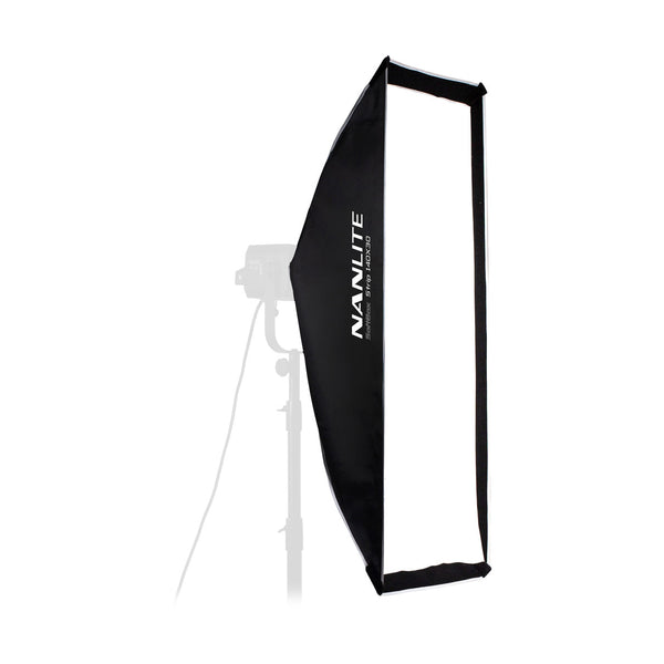 Nanlite 45x110cm Asymmetrical Stripbank Softbox with Bowens Mount ( SB-AS-110X45 )