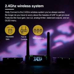 Deity Microphones Deity Connect Dual-Channel True Diversity Wireless System (2.4 GHz)