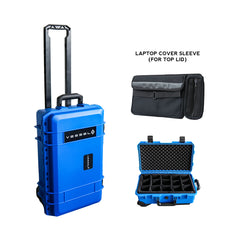 VESSEL CC1 Trolley Hard Case Camera Photography / Musical Instruments / Gear / Equipment Case (BLUE)