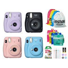 FUJIFILM Instax Mini 11 Instant Camera Jelly Bean Package | OFFICIAL Fujifilm PH | 1 Year Local Warranty | with AA Batteries