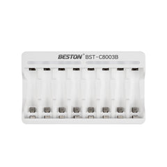 Beston BST-C8003B 8-Bay Battery Charger for AA / AAA Rechargeable Battery