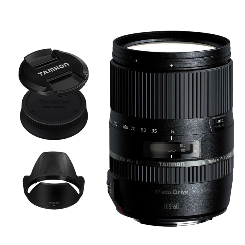 Tamron B016 16-300mm f/3.5-6.3 Di II VC PZD MACRO Lens for Sony DSLR A Mount Crop Frame