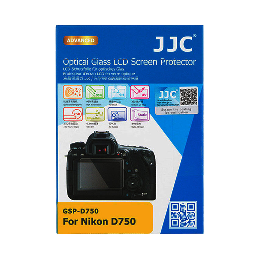 JJC Ultra-thin LCD Screen Protector for Nikon D750