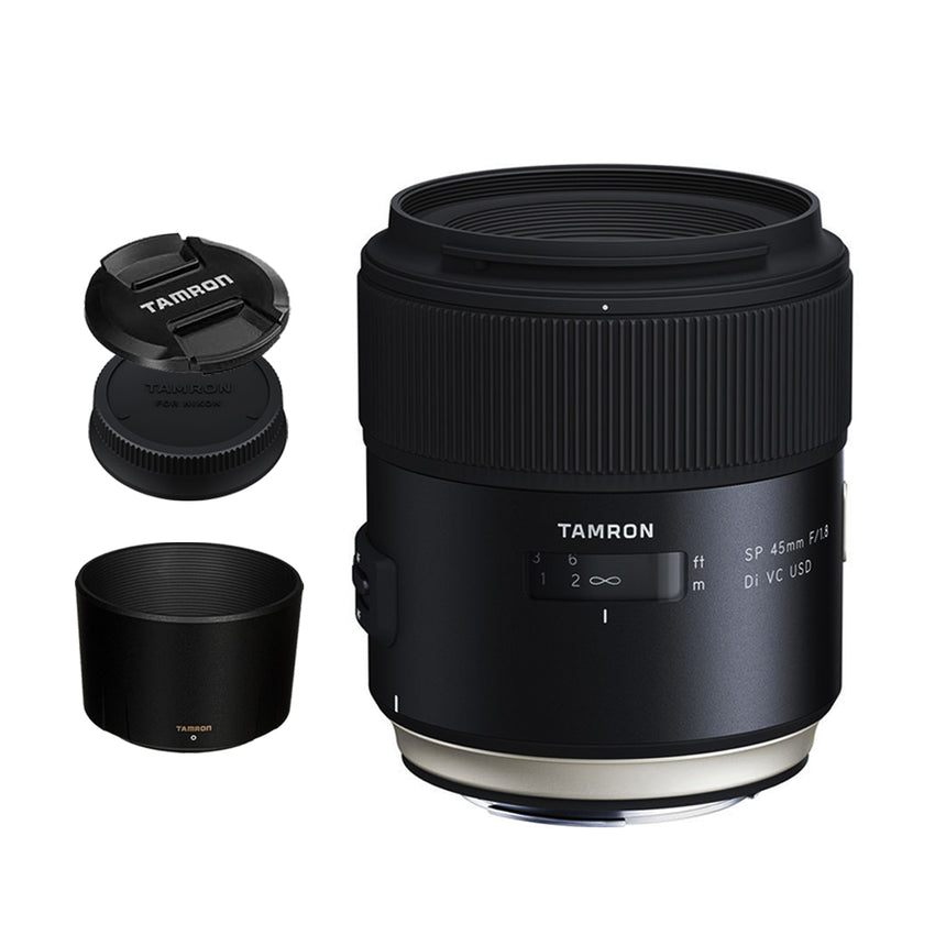Tamron F013 SP 45mm f/1.8 Di VC USD Prime Lens for Nikon DSLR Nikon F Mount Full Frame