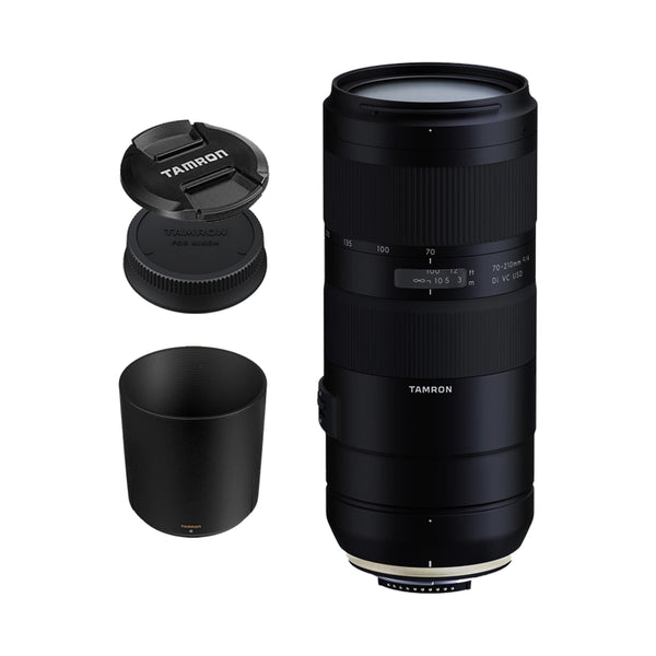 Tamron A034N 70-210mm f/4 Di VC USD Lens for Nikon DSLR Nikon F Mount Full Frame