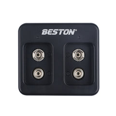 Beston M7005 2-Bay Battery Charger for 9V Rechargeable Lithium Battery