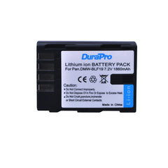 2 Pcs DuraPro DMW-BLF19 DMW-BLF19E DMW-BLF19PP BLF19 BLF19E Battery w/ FREE Battery Case