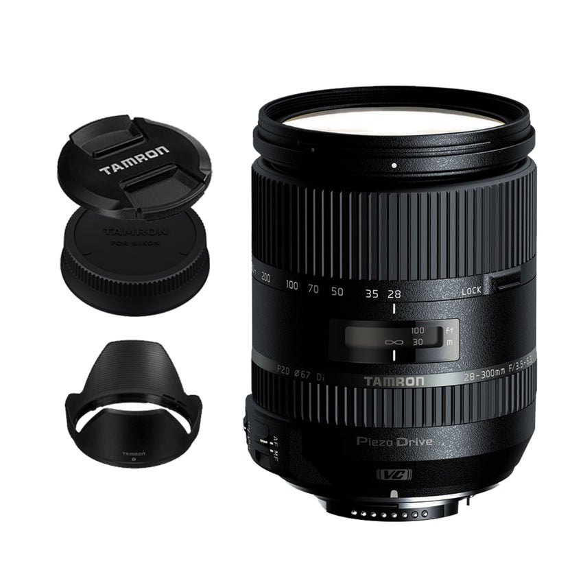 Tamron A010 28-300mm f/3.5-6.3 Di VC PZD Lens for Nikon DSLR Nikon F Mount Full Frame