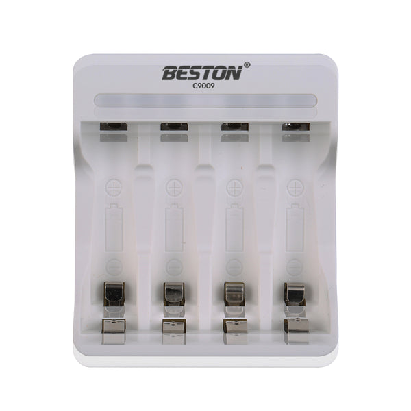 Beston C9009 4-Bay Battery Charger for AA / AAA Rechargeable Battery