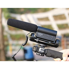 TAKSTAR SGC-598 Interview Camera Microphone Super-Cardioid Directional DSLR Microphone Photography Interview Lightweight Shotgun Mic for Nikon,Canon,DV, DSLR, Camcorder SGC 598