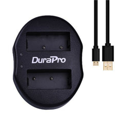 DuraPro Canon LP-E10 Dual USB Charger LP-E10 with USB cable