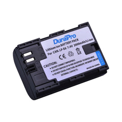 2 pcs DuraPro Canon LP-E6 Rechargeable Battery for Canon DSLR Cameras