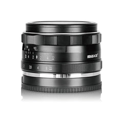 MEIKE 35mm 1.7 WITH FREE LENS HOOD Large Aperture Manual Focus Prime Lens APS-C  for SONY