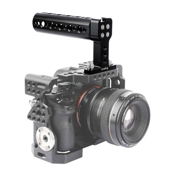 SMALLRIG Top Handle Cheese Handle Grip with Cold Shoe Base for Digital DSLR Camera 1638