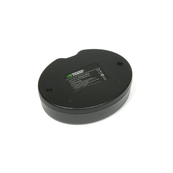 Wasabi Power Battery (2-Pack) and Dual USB Charger for Olympus BLS-5, BLS-50, PS-BLS5 BLS5 BLS50
