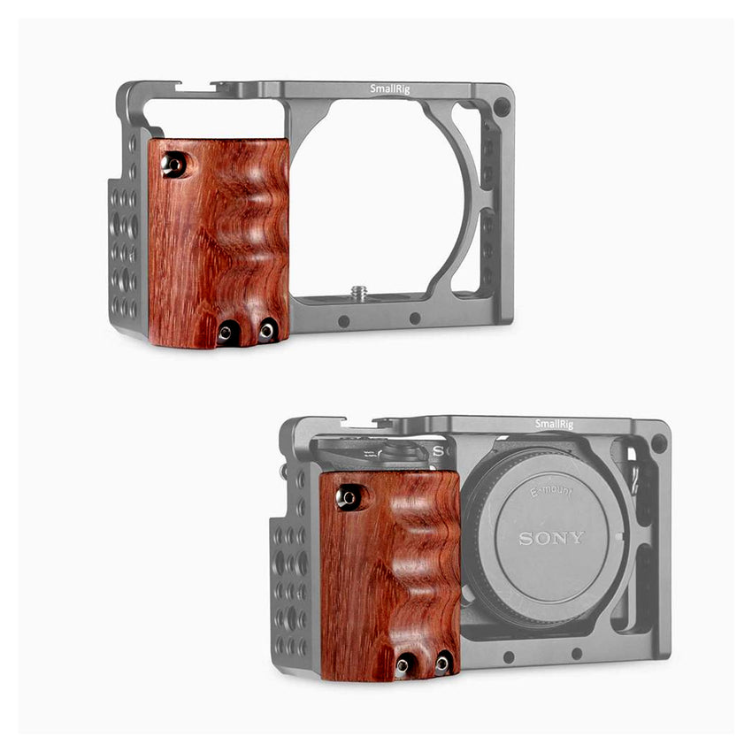 SmallRig Wooden Handgrip for Sony A6000 / A6300 / A6500 ILCE-6000 / ILCE-6300 / ILCE-6500 1970