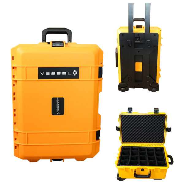 VESSEL CC2 Trolley Hard Case / Photography Equipment Gear Case Large Size with FREE DIVIDER