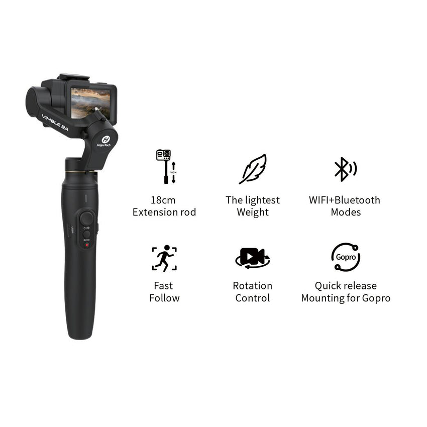 Feiyutech New Vimble 2A Extensible Handheld Gimbal for Action / Sports Camera Feiyu