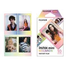 FUJIFILM Instax Mini Macaron Instant Film Multi-Color (10 Sheets)