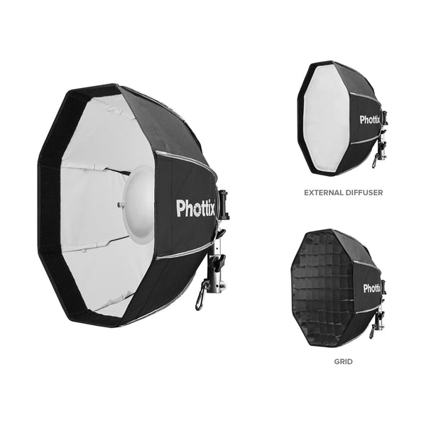 Phottix Spartan Beauty Dish Softbox 50cm / 20 Inches White (82740 , PH82740)