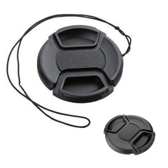Universal Lens Cap with Anti Lost Rope Canon/Nikon/Sony/Olypmus/Pentax DSLR