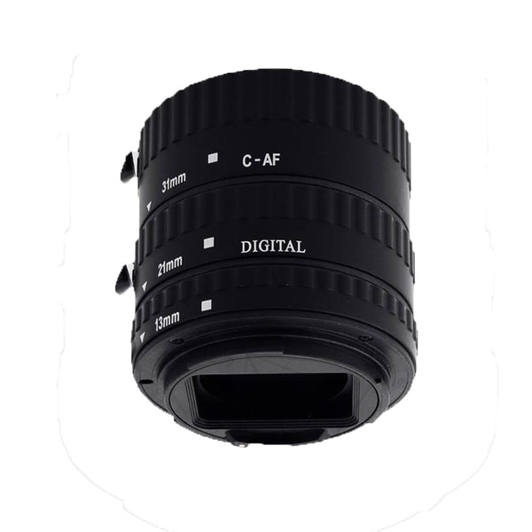 MEIKE MK-C-AF1-B  Auto Focus Macro Extension Tube Set for Canon DSLR Camera (Plastic)