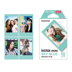 FUJIFILM Instax Mini Sky Blue Instant Film (10 Sheets)