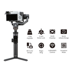 Feiyutech G6 Max 3-Axis Stabilized Handheld Camera Gimbal For Mirrorless Camera Pocket Camera GoPRO Hero 7 6 5 Smartphone Action Camera FEIYU
