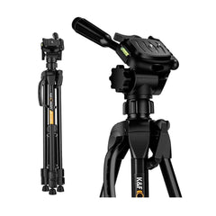 K&F Concept TL2023 Lightweight DSLR Mirrorless Camcorder Camera Aluminum Travel Professional Tripod - KF09.049