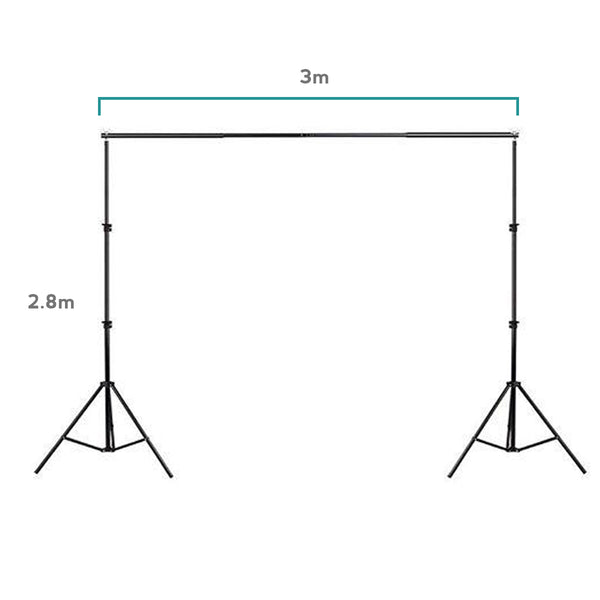 Background Stand for Studio Photography / 2.8m x 3m