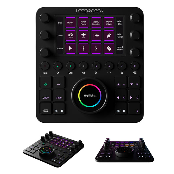 Loupedeck Creative Tool - The Custom Editing Console for Photo, Video, Music and Design Loupedeck CT