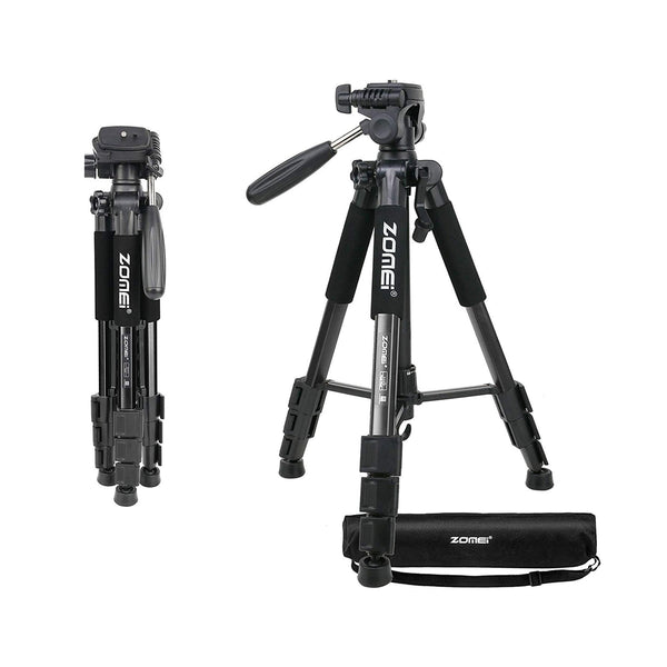 ZOMEI Q111 Professional Portable Travel Aluminum Camera Tripod&Pan Head for SLR DSLR Digital Camera