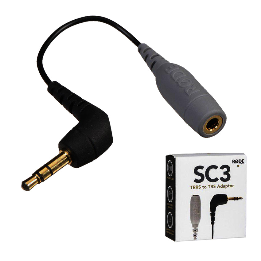 Rode SC3 3.5mm TRRS to TRS Adapter for smartLav