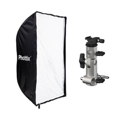 Phottix Easy Up HD Umbrella Softbox with Grid 60x90cm 24x35 Inches+ Varos Pro S (82495 , PH82495)