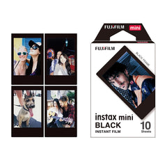 FUJIFILM Instax Mini Black Instant Film (10 Sheets)