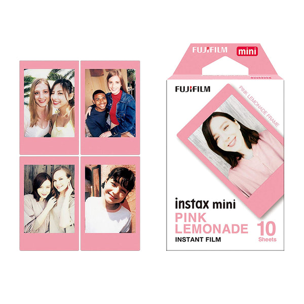 FUJIFILM Instax Mini Pink Lemonade Instant Film (10 Sheets)