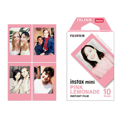 FUJIFILM Instax Mini Pink Lemonade Instant Film (10 Sheets)