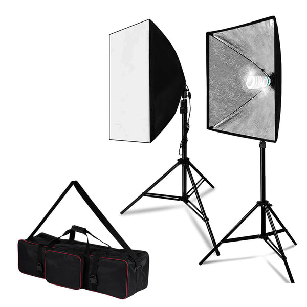 Studio Photography Continuous Lighting Softbox Set