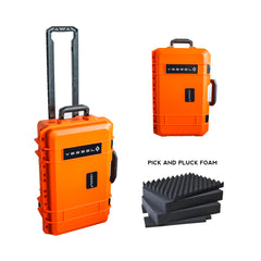 VESSEL CC1 Trolley Hard Case Camera Photography Equipment Case (Orange)